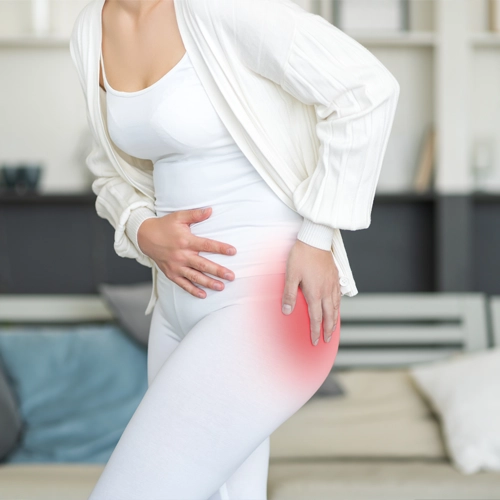 Chiropractic Orland Park IL Woman With Sciatica Pain
